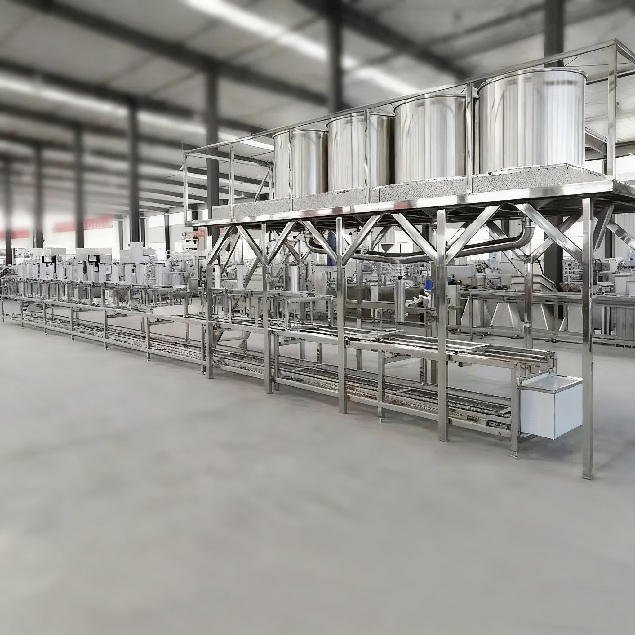 Полностью автоматическая машина для наполнения тофу CJDJ-18