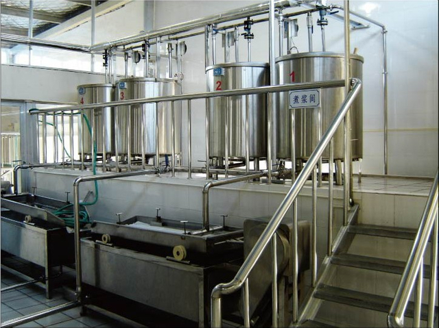 Чайник с открытым верхом (ZJG-600) — настраиваемый размер для производства соевого молока