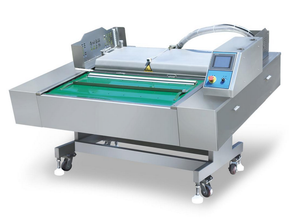 DZD-1000-550 Непрерывная вакуумная упаковочная машина Ленточный конвейер Вакуумная упаковочная машина