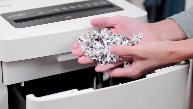 Zeneffic Micro-Cut Shredder для домашнего офиса | P5 Уровень безопасности